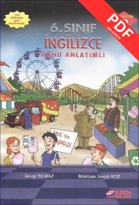 Esen 6. Sınıf İngilizce Konu Anlatım kitap kapağı