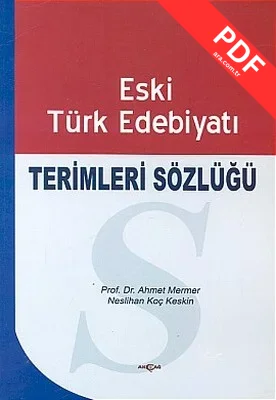 Eski Türk Edebiyatı Terimleri Sözlüğü kitap kapağı