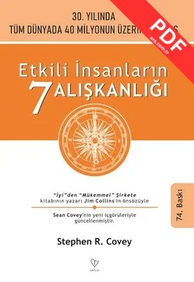 Etkili İnsanların 7 Alışkanlığı kitap kapağı
