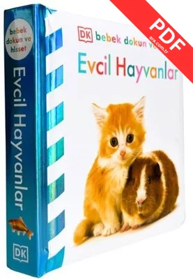 Evcil Hayvanlar - DK Bebek Dokun ve Hisset kitap kapağı