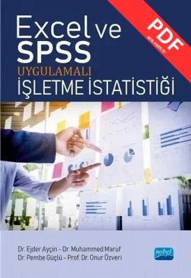 Excel ve SPSS Uygulamalı İşletme İstatistiği kitap kapağı