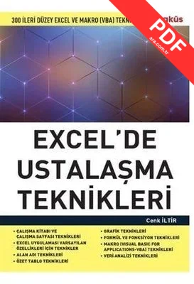 Excel'de Ustalaşma Teknikleri kitap kapağı