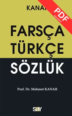 Farsça Türkçe Sözlük kitap kapağı
