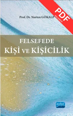 Felsefede Kişi ve Kişicilik kitap kapağı