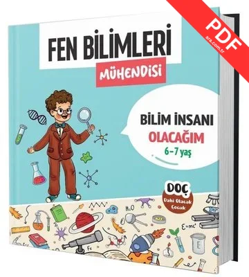Fen Bilimleri Mühendisi 6 - 7 Yaş - Bilim İnsanı Olacağım kitap kapağı