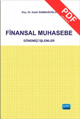 Finansal Muhasebe kitap kapağı
