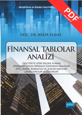 Finansal Tablolar Analizi kitap kapağı