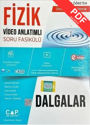 Fizik Dalgalar Konu Anlatımlı Soru Bankası kitap kapağı
