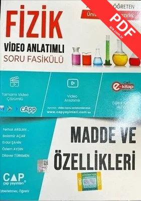 Fizik Madde ve Özellikleri Konu Anlatımlı Soru Bankası kitap kapağı