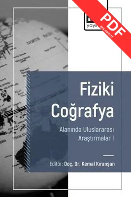 Fiziki Coğrafya Alanında Uluslararası Araştırmalar 1 kitap kapağı