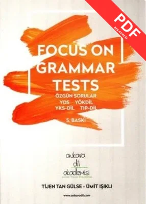 Focus On Grammar Tests kitap kapağı