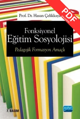 Fonksiyonel Eğitim Sosyolojisi Pedagojik Formasyon Amaçlı kitap kapağı