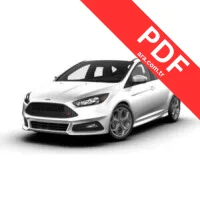 Ford Focus (2010) kılavuz kapağı