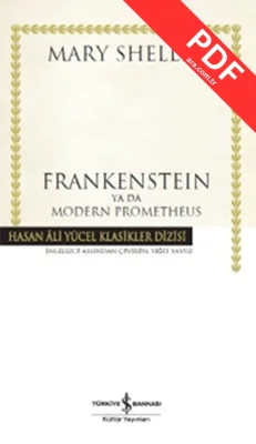 Frankenstein Ya Da Modern Prometheus kitap kapağı