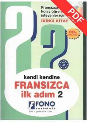 Fransızca İlk Adım 2-CD'li kitap kapağı