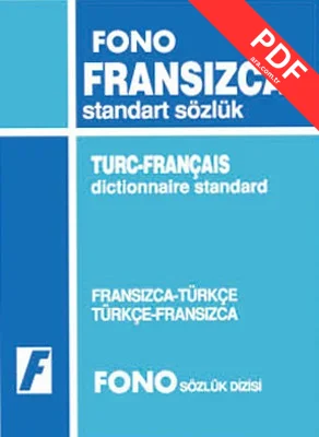 Fransızca/Türkçe - Türkçe/Fransızca Standart Sözlük kitap kapağı