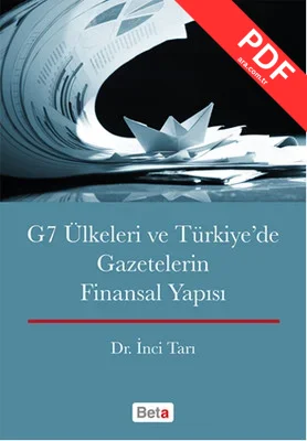 G7 Ülkeleri ve Türkiye'de Gazetelerin Finansal Yapısı kitap kapağı