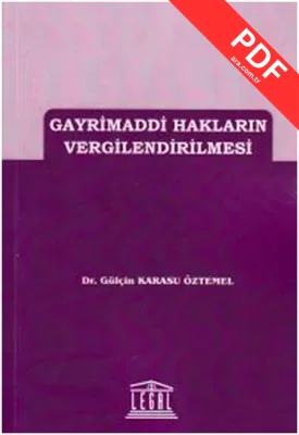 Gayrimaddi Hakların Vergilendirilmesi kitap kapağı