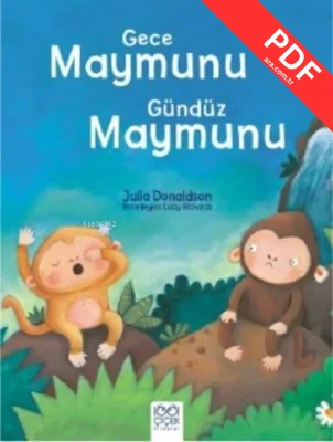 Gece Maymunu Gündüz Maymunu kitap kapağı