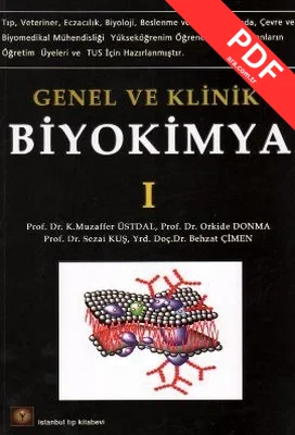 Genel ve Klinik Biyokimya 1 kitap kapağı