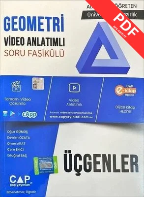 Geometri Üçgenler Konu Anlatımlı Soru Fasikülü kitap kapağı