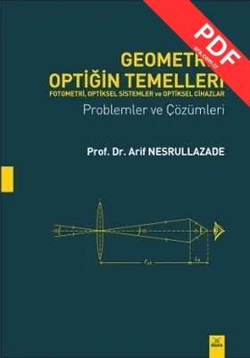 Geometrik Optiğin Temelleri - Fotometri Optiksel Sistemler ve Optiksel Cihazlar kitap kapağı