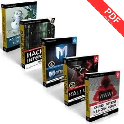 Global Hacking ve Güvenlik Seti 2-5 Kitap Takım kitap kapağı