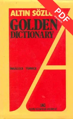 Golden İng.-Türkçe Dönüşümlü Sözlük kitap kapağı