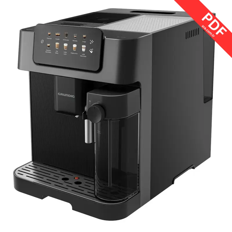 Grundig KVA 7230 kılavuz kapağı