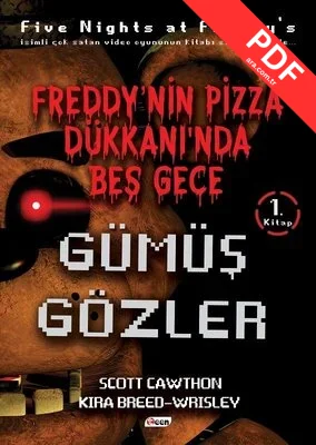 Gümüş Gözler-Freddy'nin Pizza Dükkanında Beş Gece kitap kapağı