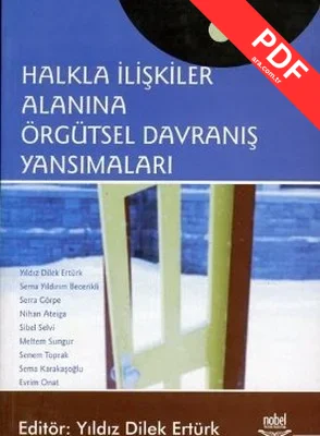 Halkla İlişkiler Alanına Örgütsel Davranış Yansımaları kitap kapağı