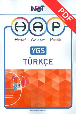 HAP - YGS - Türkçe kitap kapağı