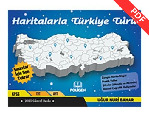 Haritalarla Türkiye Turu - Sınavlar İçin Son Tekrar kitap kapağı