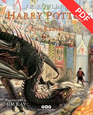 Harry Potter ve Ateş Kadehi 4 - Resimli Özel Baskı kitap kapağı