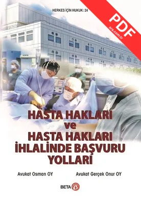 Hasta Hakları ve Hasta Hakları İhlalinde Başvuru Yolları kitap kapağı