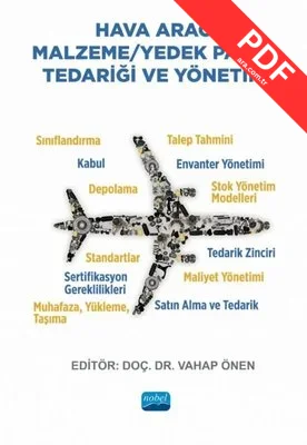 Hava Aracı Malzeme - Yedek Parça Tedariği ve Yönetimi kitap kapağı