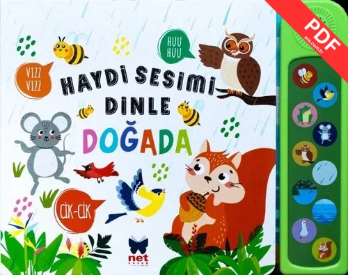 Haydi Sesimi Dinle - Doğada kitap kapağı