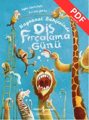 Hayvanat Bahçesinde Diş Fırçalama Günü kitap kapağı