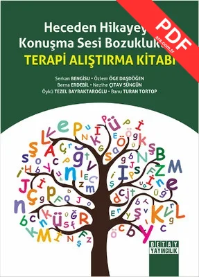Heceden Hikayeye Konuşma Sesi Bozuklukları Terapi Alıştırma Kitabı kitap kapağı