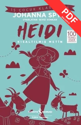 Heidi-Kısaltılmış Metin-İş Çocuk Klasikleri kitap kapağı