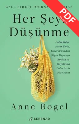 Her Şeyi Düşünme kitap kapağı