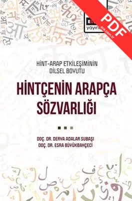 Hintçenin Arapça Sözvarlığı - Hint-Arap Etkileşiminin Dilsel Boyutu kitap kapağı