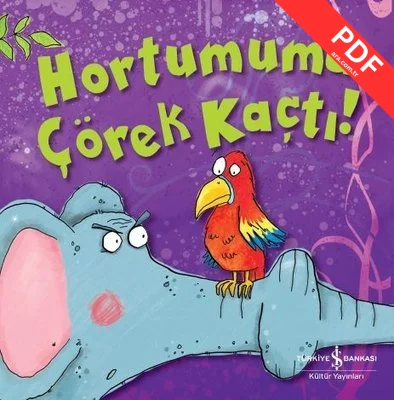 Hortumuma Çörek Kaçtı! kitap kapağı