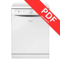 Hotpoint Ariston LBF 51 kılavuz kapağı