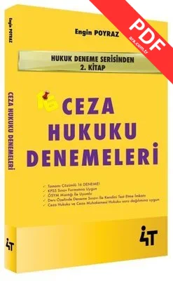 Hukuk Deneme Serisi 2. Kitap: Ceza Hukuku Denemeleri kitap kapağı