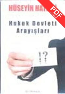 Hukuk Devleti Arayışları kitap kapağı
