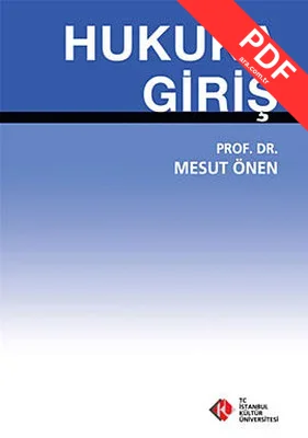 Hukuka Giriş kitap kapağı