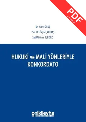 Hukuki ve Mali Yönleriyle Konkordato kitap kapağı