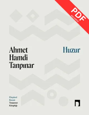 Huzur - Eleştirel Basım kitap kapağı
