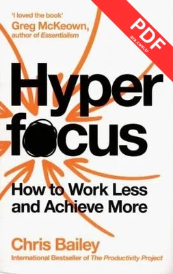 Hyperfocus: How to Work Less to Achieve More kitap kapağı